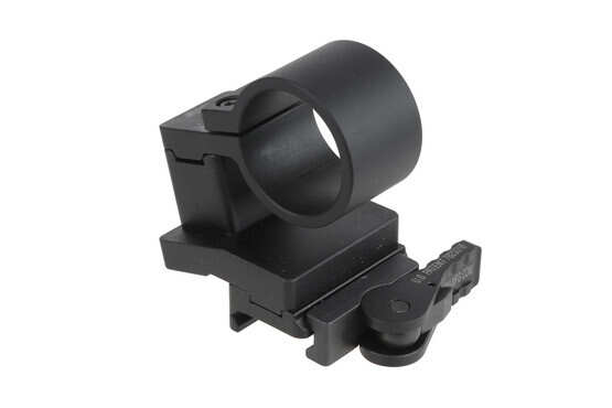 The American Defense Manufacturing 30mm magnifier swing mount is machined from 6061 aluminum